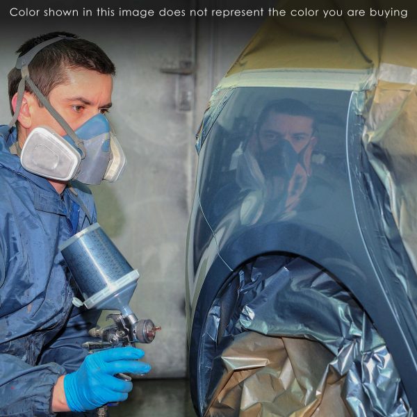Pewter Silver Metallic Acrylic Enamel Auto Paint - Complete Quart Paint Kit - Professional Single Stage Automotive Car Coating, 8:1 Mix Ratio 2.8 VOC on Sale - Image 5