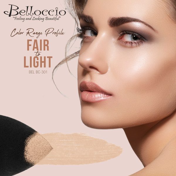 Belloccio High Definition Fair Shade Makeup Concealer 5 gram Jar - Conceal Imperfections, Hide Blemishes, Dark Under Eye Circles, Cosmetic Cream For Cheap - Image 3