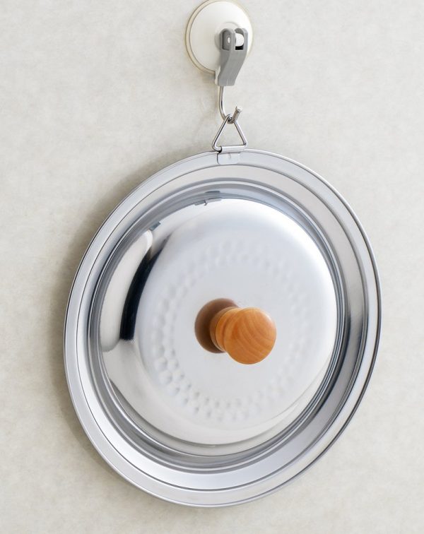 Yoshikawa Yukihira Stainless Steel Pot Lid 20-22Cm Durable Cooking Cover Online - Image 2