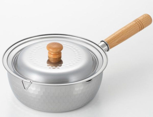 Yoshikawa Yukihira Stainless Steel Pot Lid 20-22Cm Durable Cooking Cover Online - Image 3