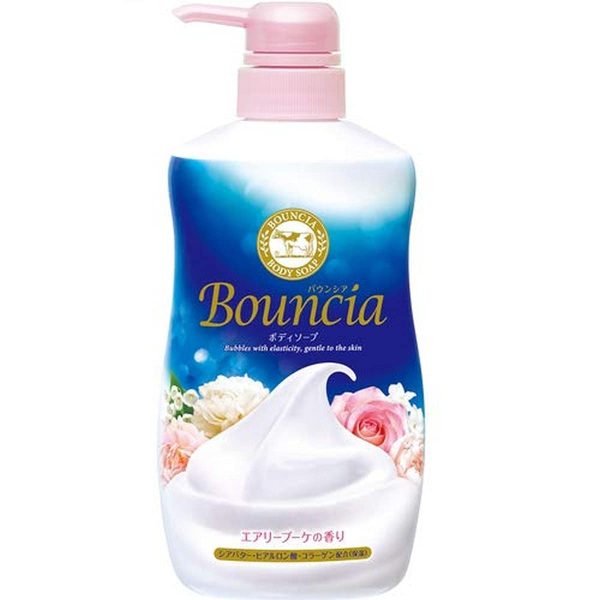 Bouncia Body Soap Airy Bouquet Scent With Pump 500Ml for Luxurious Cleanser on Sale