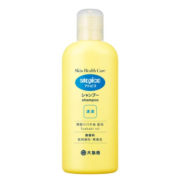 Atopico Oshima Tsubaki Skin Healthcare Shampoo 250ml for Sensitive Dry Skin Online now