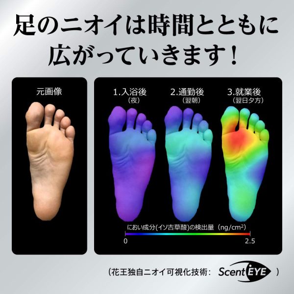 Men s Biore Z Smooth Foot Cream 70G Soap Scent Eliminates Stuffiness Cheap - Image 5