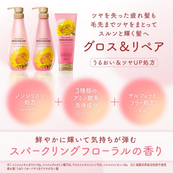 Dear Beaute Gloss Repair Oil-In Treatment 200G for Wavy Curly Hair Dryness Online Sale - Image 5