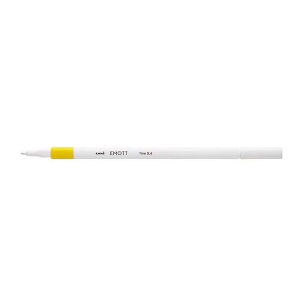 Mitsubishi Yellow 0.4mm Water-Based Sign Pen Pemsy-2 Online Sale - Image 2