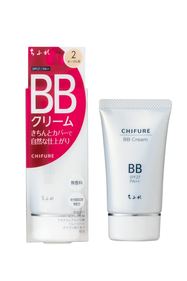 Chifure BB Cream Unscented 2 Ocher 50g - Natural Coverage Makeup Cheap