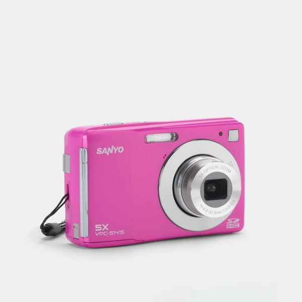 Sanyo VPC-S1415 Pink Digital Point and Shoot Camera on Sale