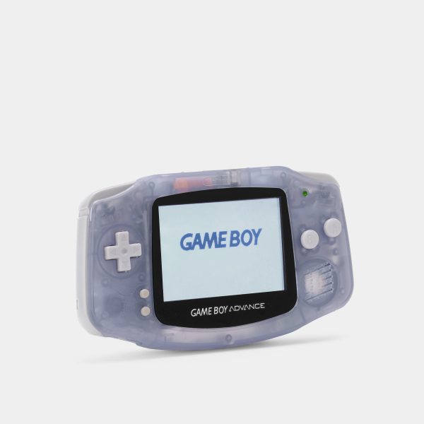 Nintendo Game Boy Advance Glacier Game Console With Backlit Screen Online Hot Sale