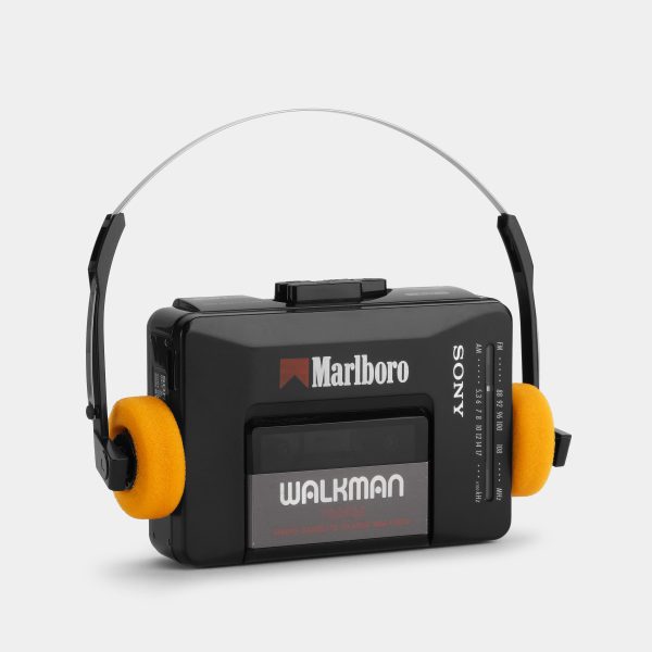 Sony Walkman WM-F2015 Marlboro FM AM Portable Cassette Player Hot on Sale